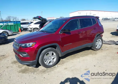 2022 Jeep Compass Latitude Fwd from USA, damaged, VIN 3C4NJCBB9NT218290